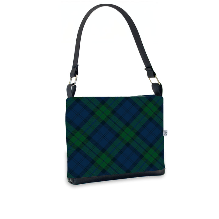 Black Watch Plaid Shoulder Bag