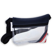 Baseball Ballpark Clear Stripe Game Day Fanny Pack-Anne Cate