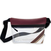 Basketball Arena Clear Stripe Game Day Fanny Pack-Anne Cate