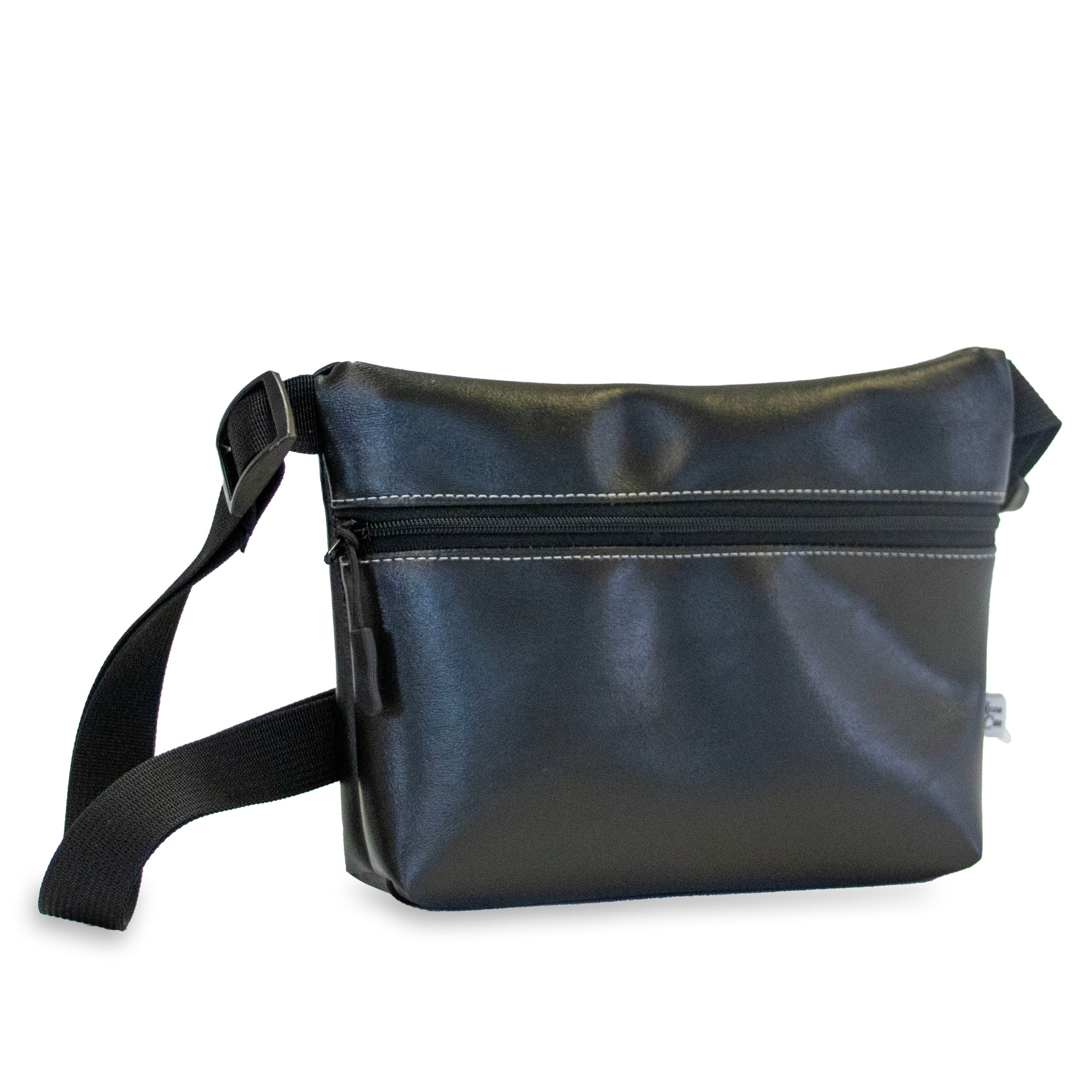 Black Belt Bag Fanny Pack-Anne Cate