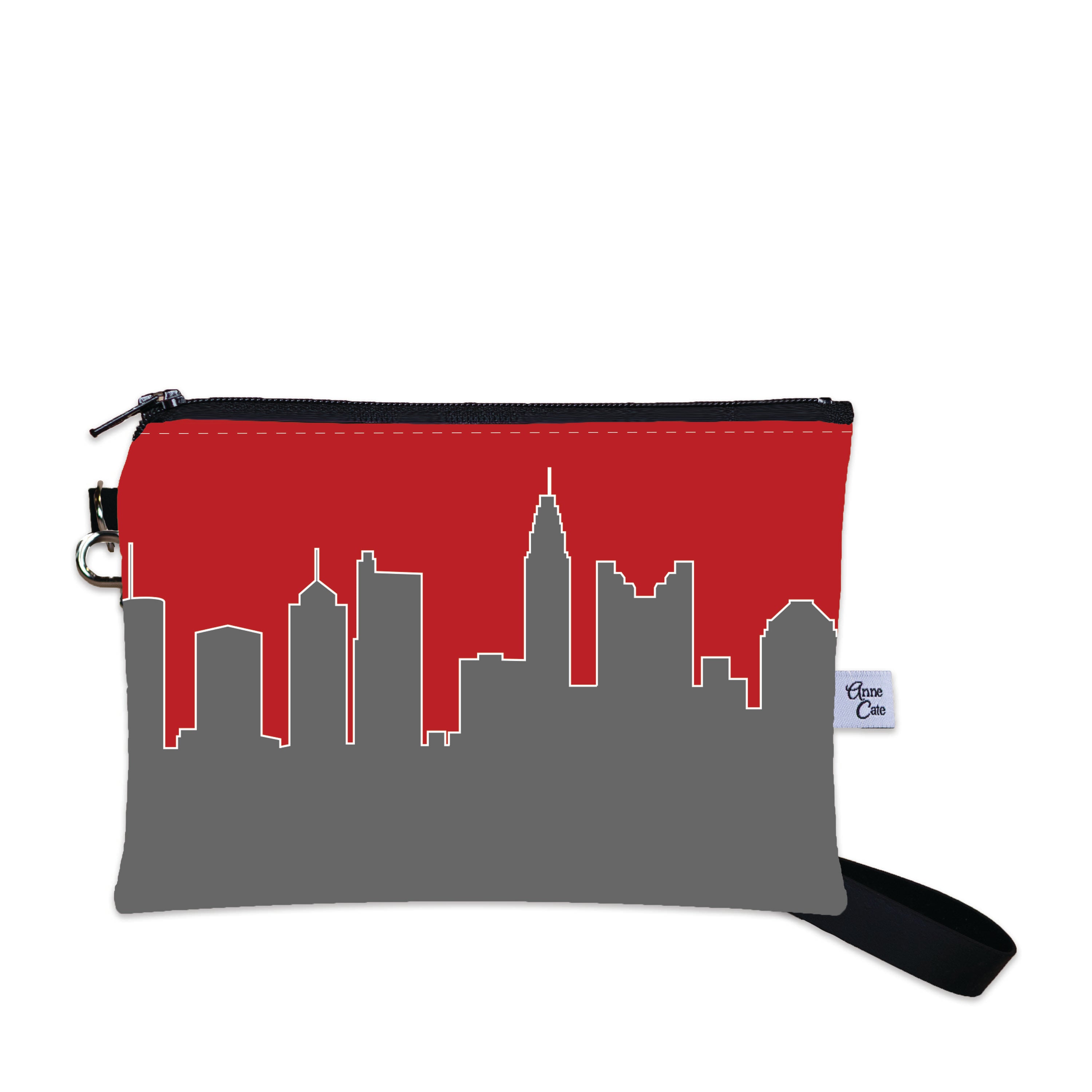 Ohio State University Football Stadium Skyline Game Day Wristlet