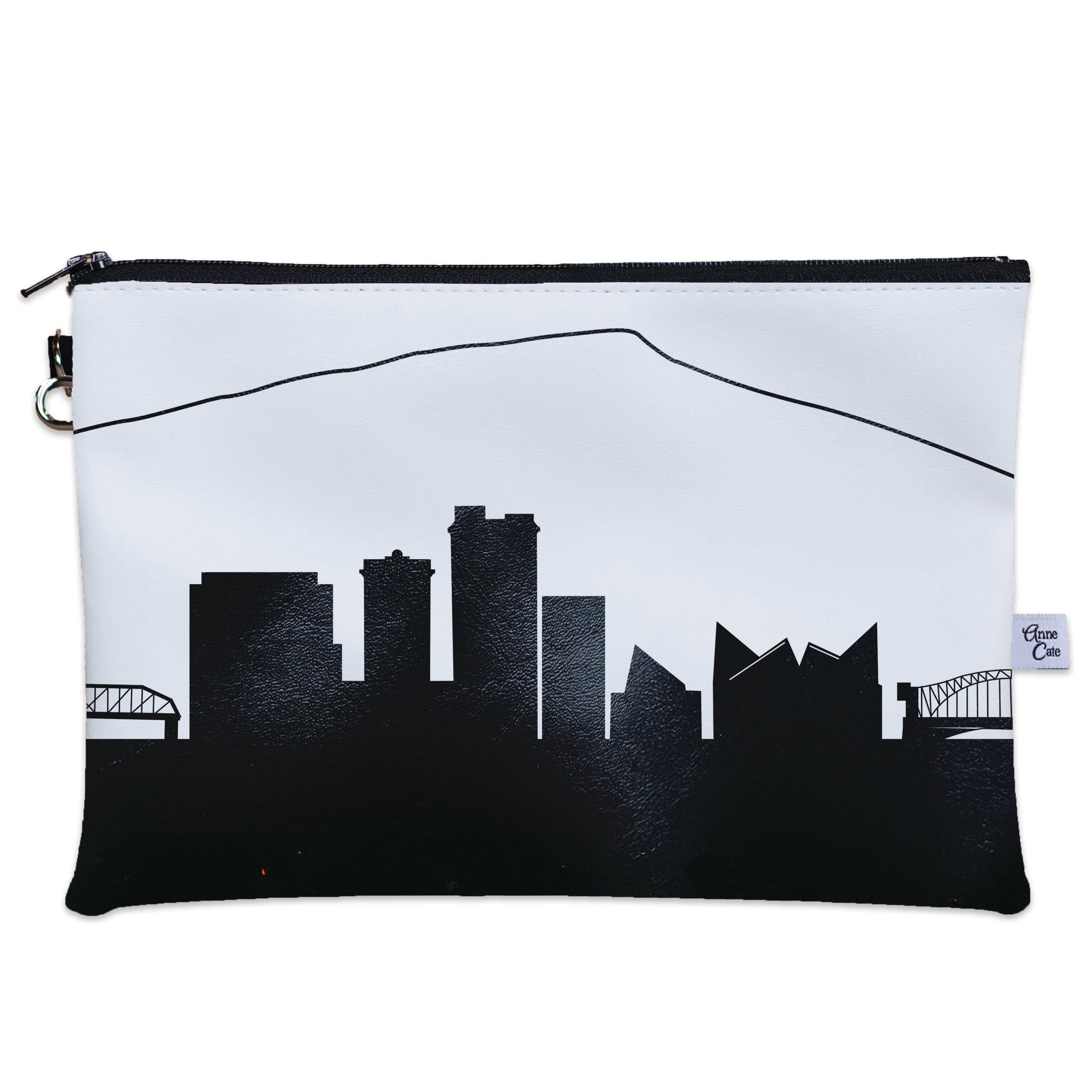 Chattanooga TN Skyline Wristlet Clutch Purse