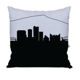 Chattanooga TN Skyline Large Throw Pillow