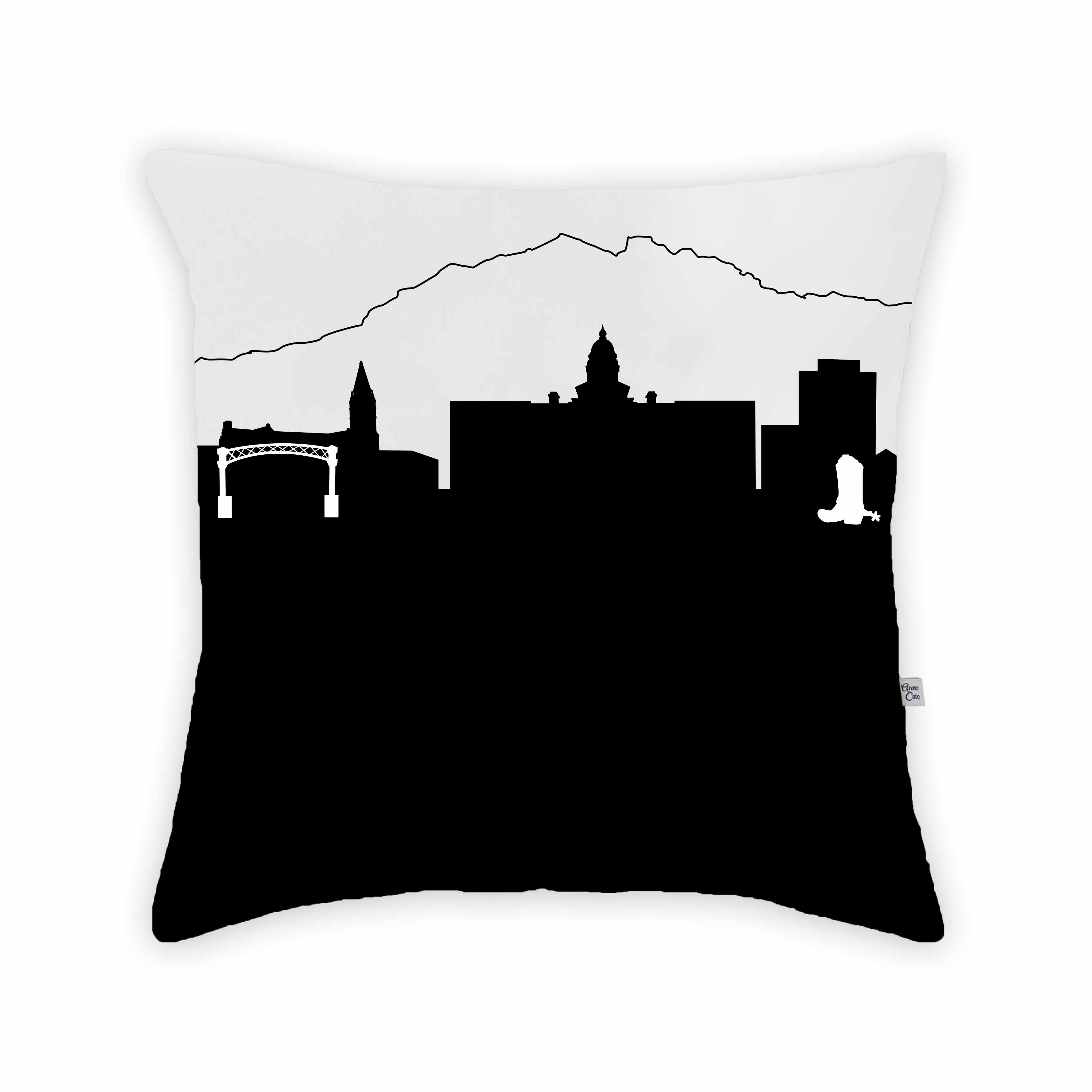 Skyline Large Throw Pillow