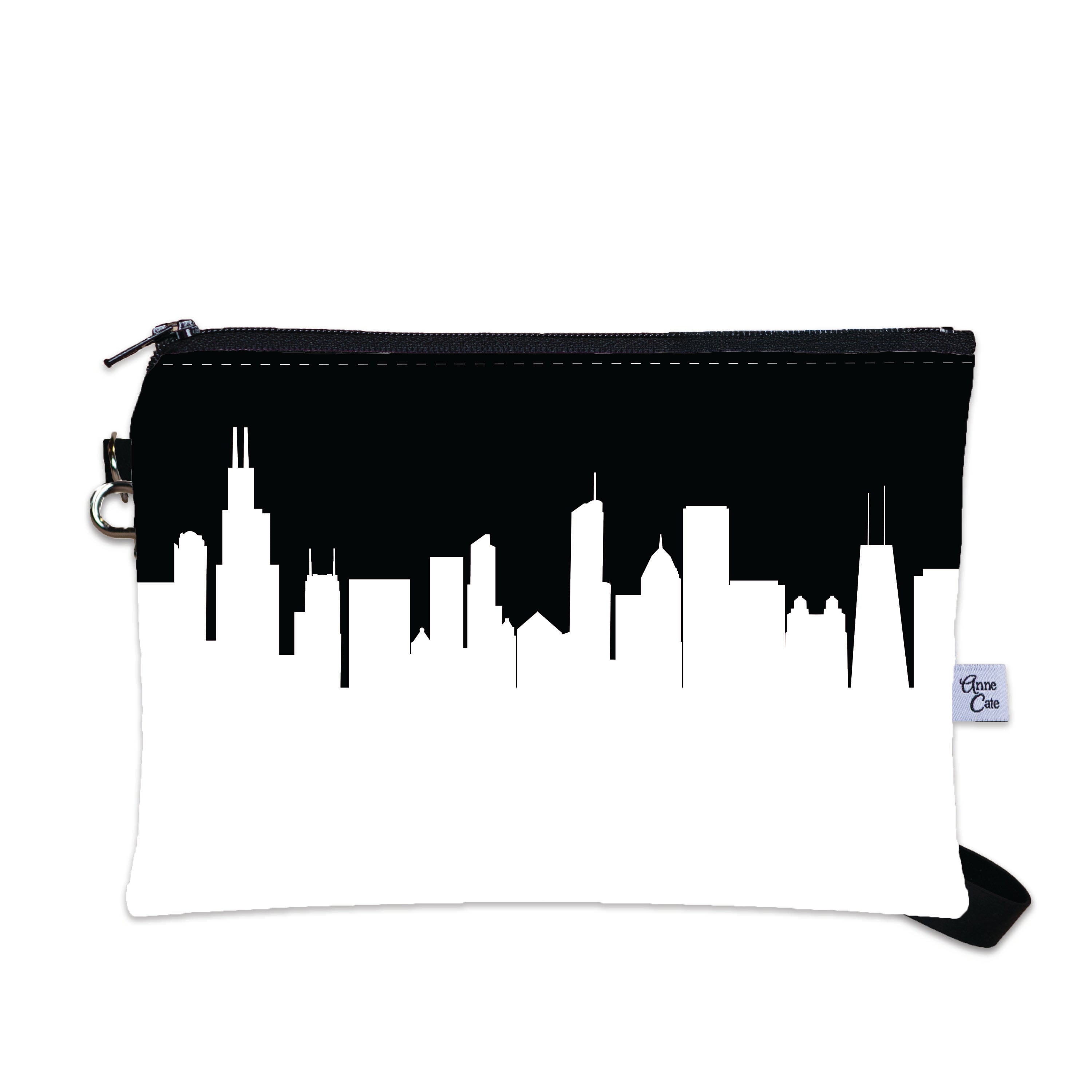 Baseball Ballpark Skyline Game Day Wristlet