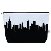 Chicago IL Skyline Cosmetic Makeup Bag