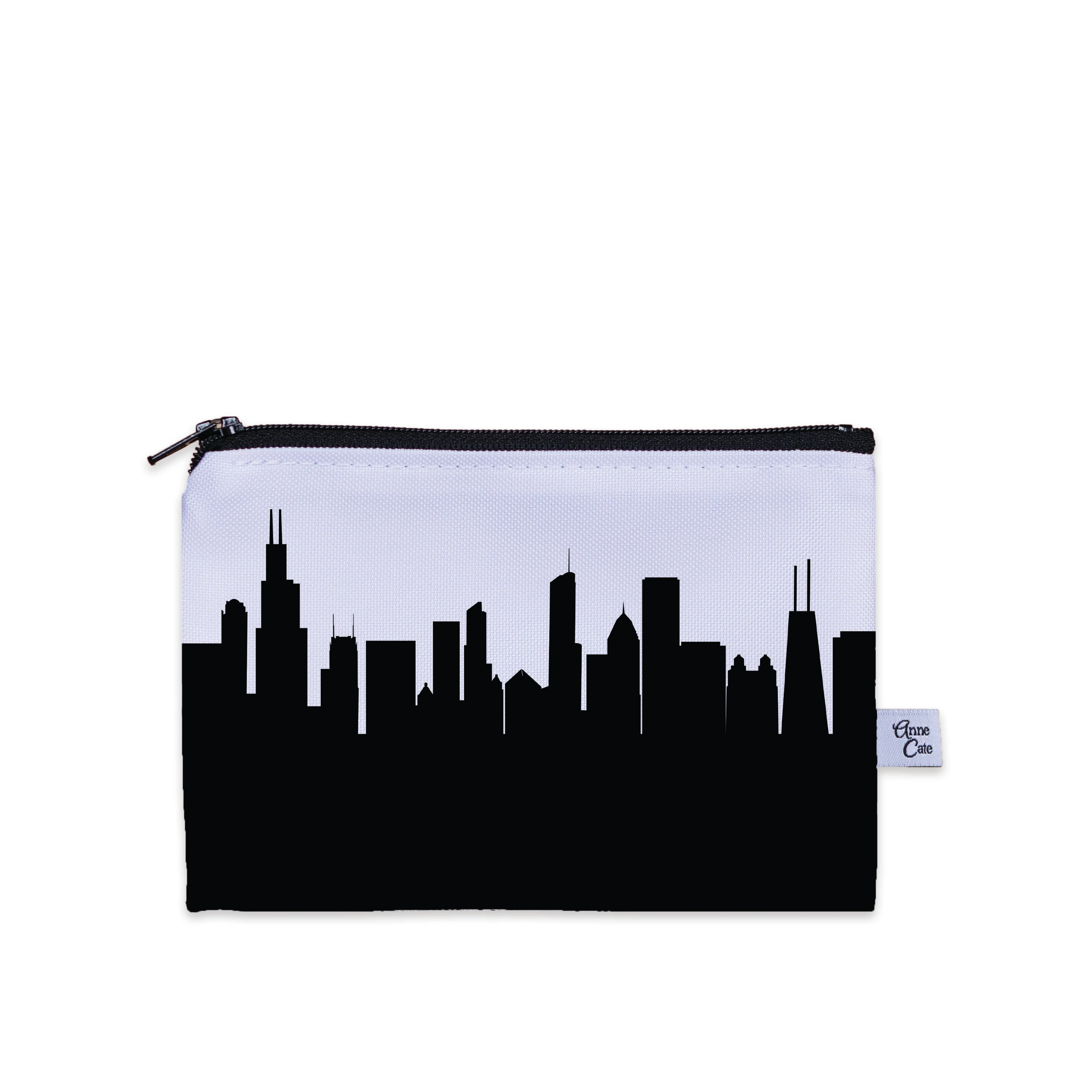 Chicago IL Skyline Canvas Mini Purse