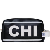 CHI (Chicago) City Abbreviation Travel Dopp Kit Toiletry Bag-Anne Cate