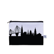 Charleston SC Skyline Canvas Mini Purse
