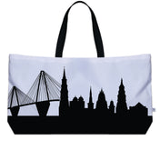 Charleston SC Skyline Weekender Tote
