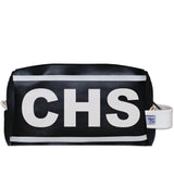 CHS (Charleston SC) City Abbreviation Travel Dopp Kit Toiletry Bag