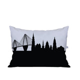 Charleston SC Skyline Lumbar Pillow