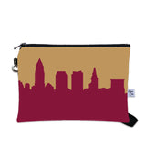 Cleveland Cavaliers Basketball Arena Skyline Game Day Wristlet