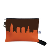 Football Stadium Skyline Game Day Wristlet
