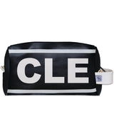 CLE (Cleveland) City Abbreviation Travel Dopp Kit Toiletry Bag