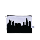 Charlotte NC Skyline Canvas Mini Purse