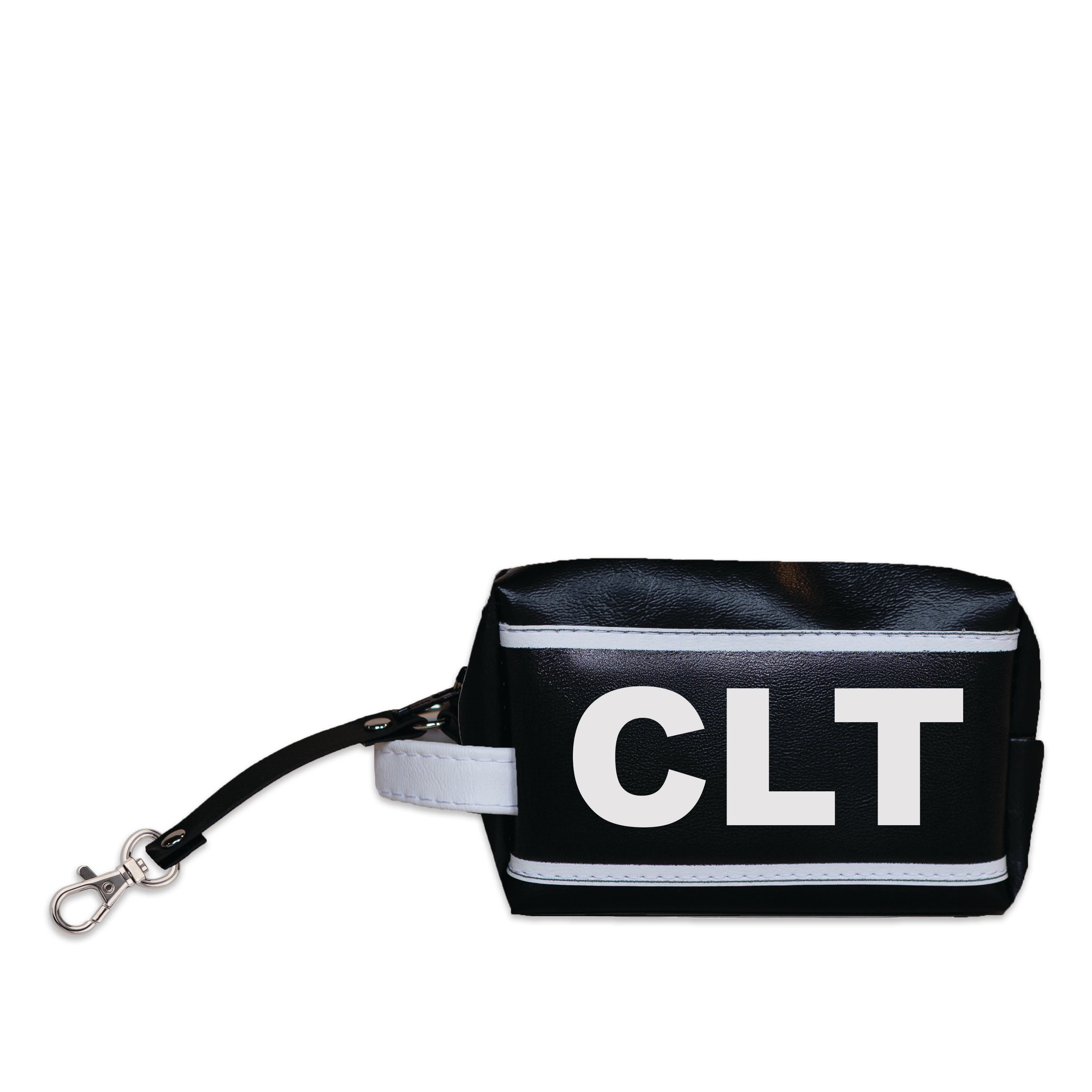 CLT (Charlotte) City Abbreviation Multi-Use Mini Bag Keychain