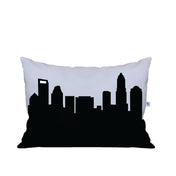 Charlotte NC Skyline Lumbar Pillow