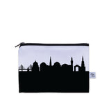 Copenhagen Denmark Skyline Canvas Mini Purse