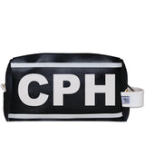 CPH (Copenhagen) City Abbreviation Travel Dopp Kit Toiletry Bag
