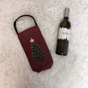 Maroon Ceramic Tree Wine Tote - Made in the USA