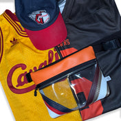 City League Clear Stripe Game Day Fanny Pack
