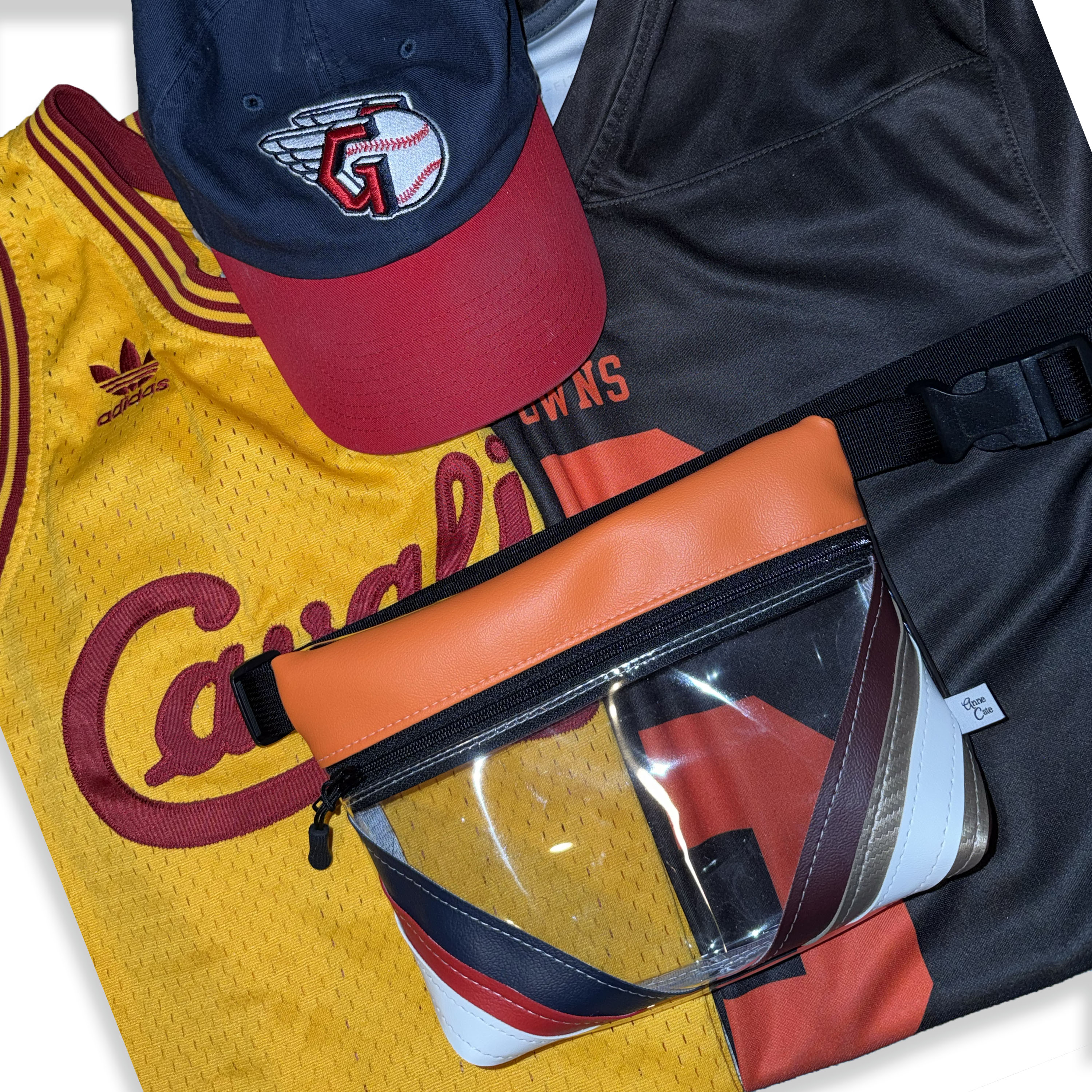 City League Clear Stripe Game Day Fanny Pack