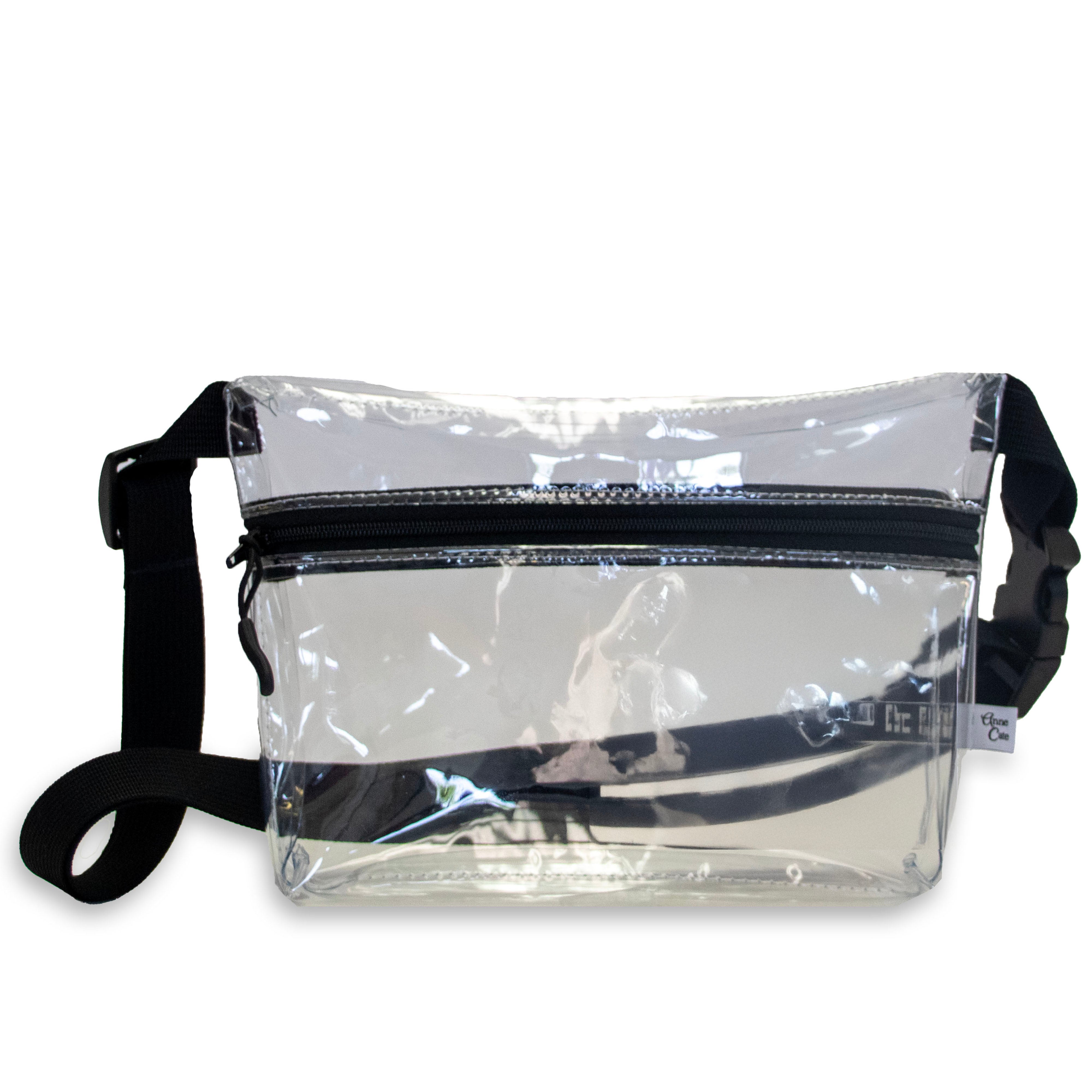 Clear Belt Bag Fanny Pack-Anne Cate Stadium Bag