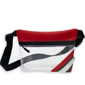Collegiate Football Stadium Clear Stripe Game Day Fanny Pack-Anne Cate