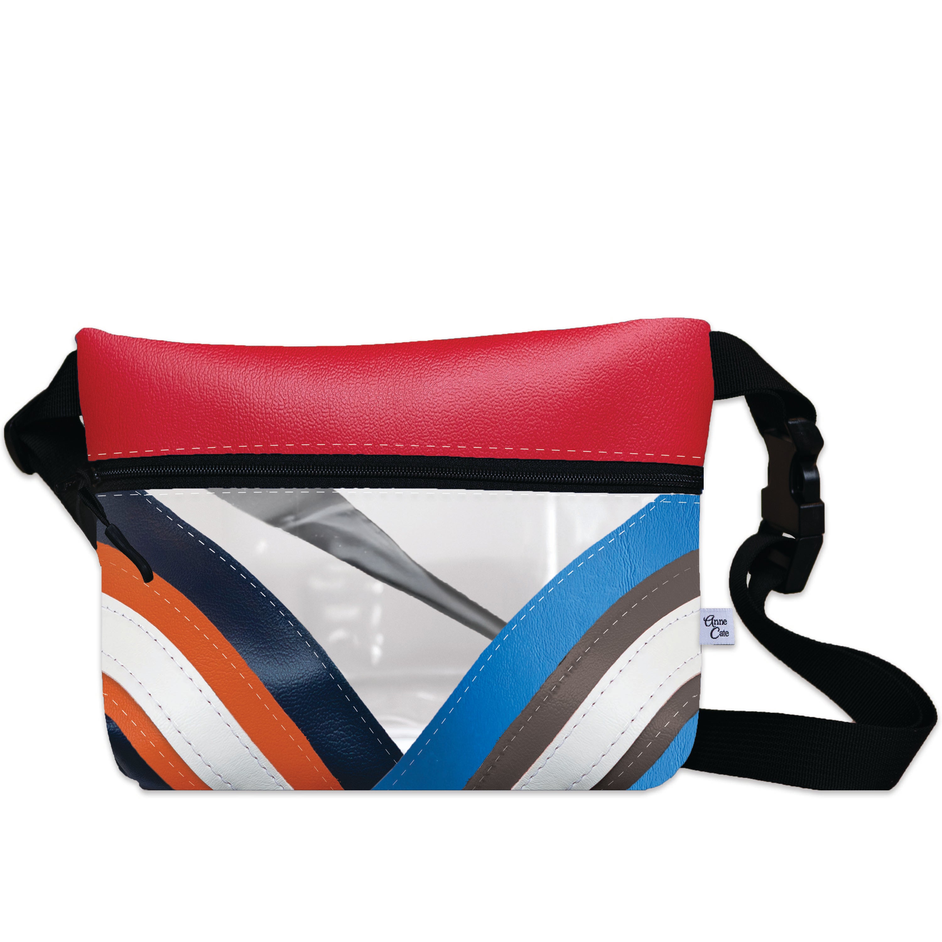 City League Clear Stripe Game Day Fanny Pack