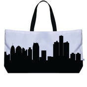Detroit MI Skyline Weekender Tote
