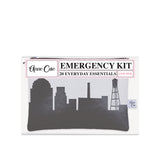 Durham NC Skyline Mini Wallet Emergency Kit - For Her