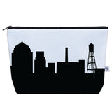 Durham NC Skyline Cosmetic Makeup Bag