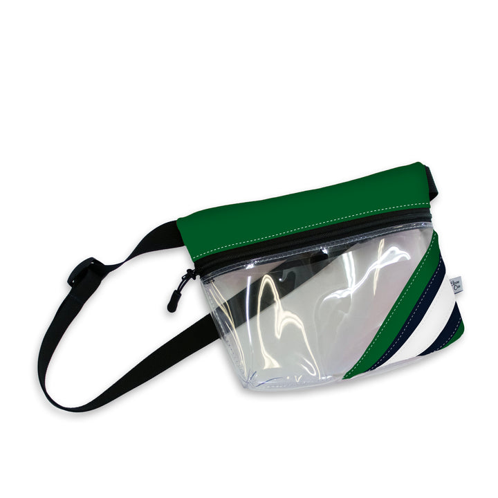 Michigan State University Clear Stripe Game Day Fanny Pack