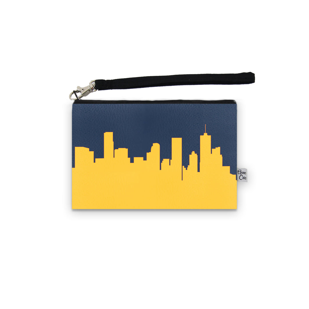 Team Colored Skyline Game Day Wristlet - Stadium Approved