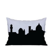 Florence Italy Skyline Lumbar Pillow