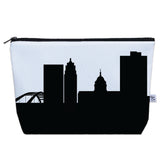 Fort Wayne IN Skyline Cosmetic Makeup Bag