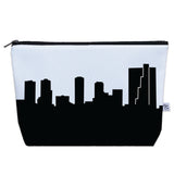 Fort Worth TX Skyline Cosmetic Makeup Bag