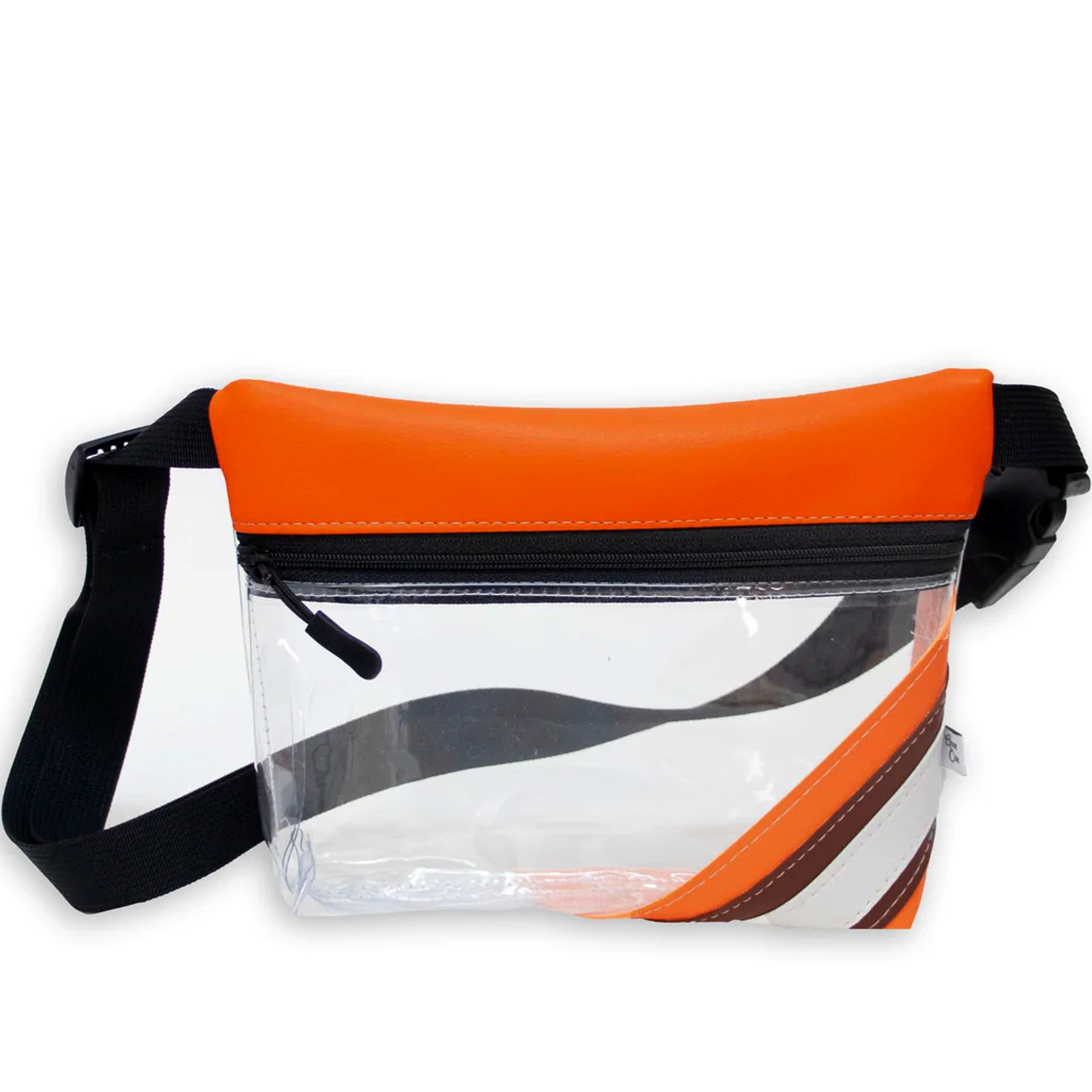 Football Stadium Clear Stripe Game Day Fanny Pack-Anne Cate