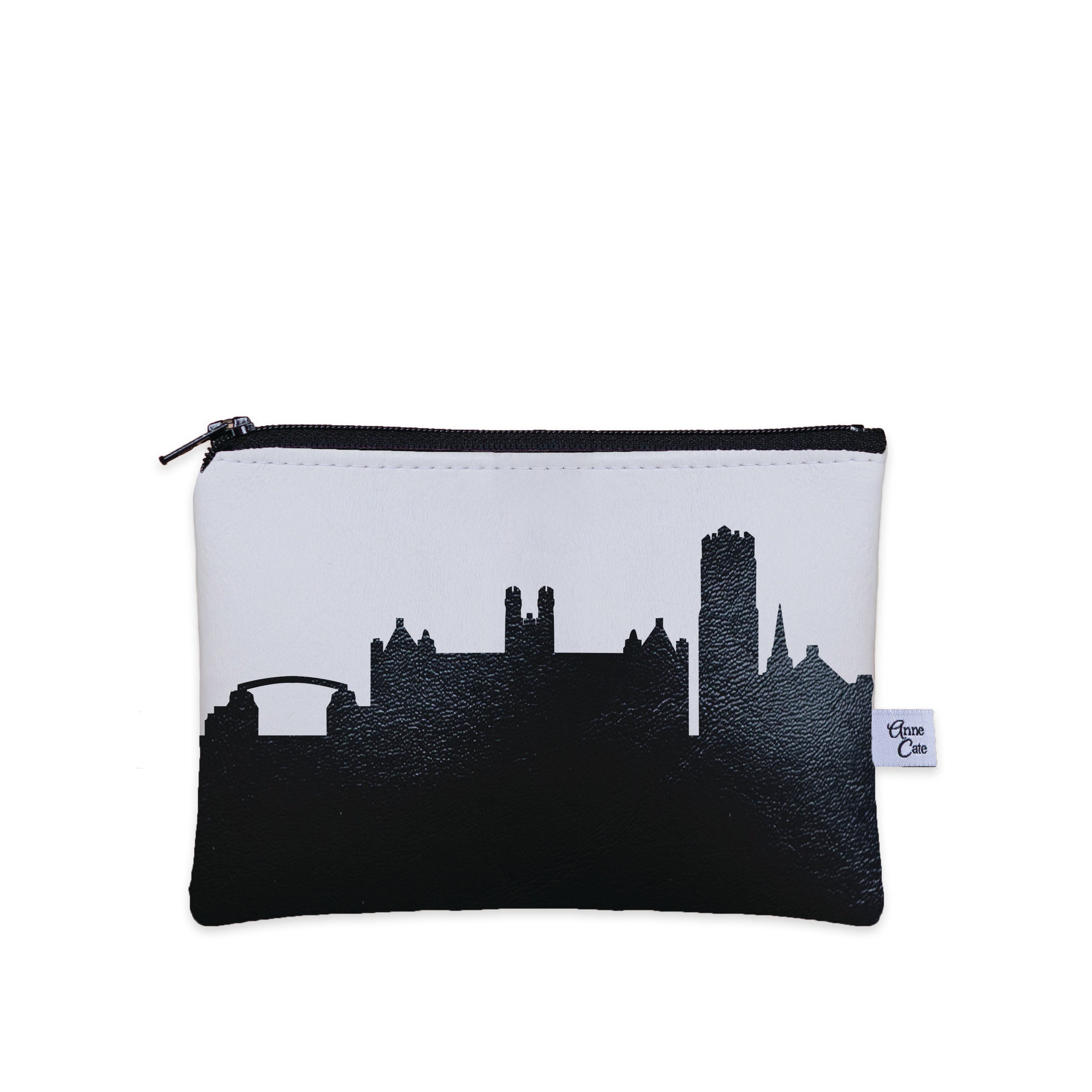 Gainesville FL (University of Florida) Skyline Vegan Leather Mini Wallet