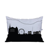Geneva Switzerland Skyline Lumbar Pillow