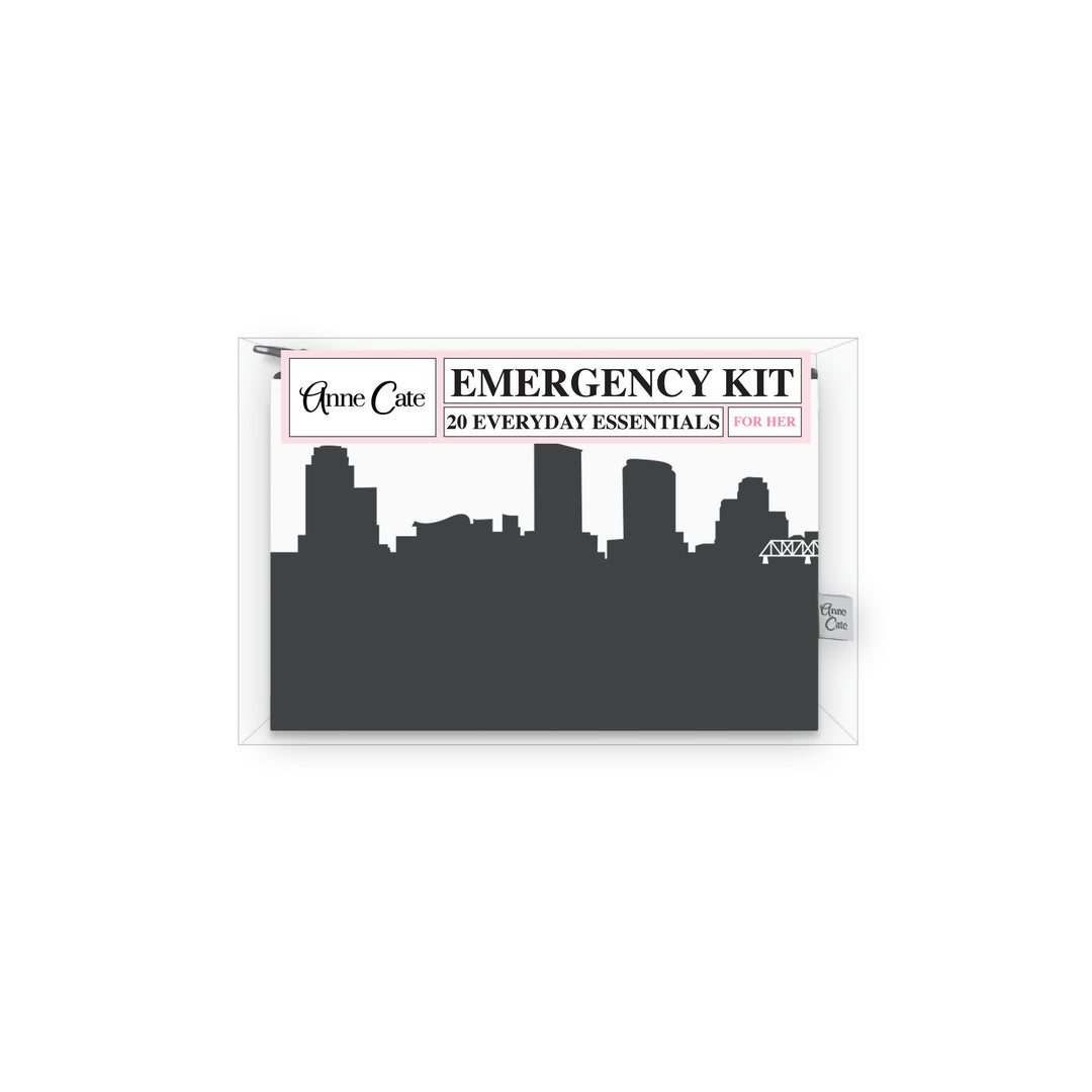 Grand Rapids MI Skyline Mini Wallet Emergency Kit - For Her
