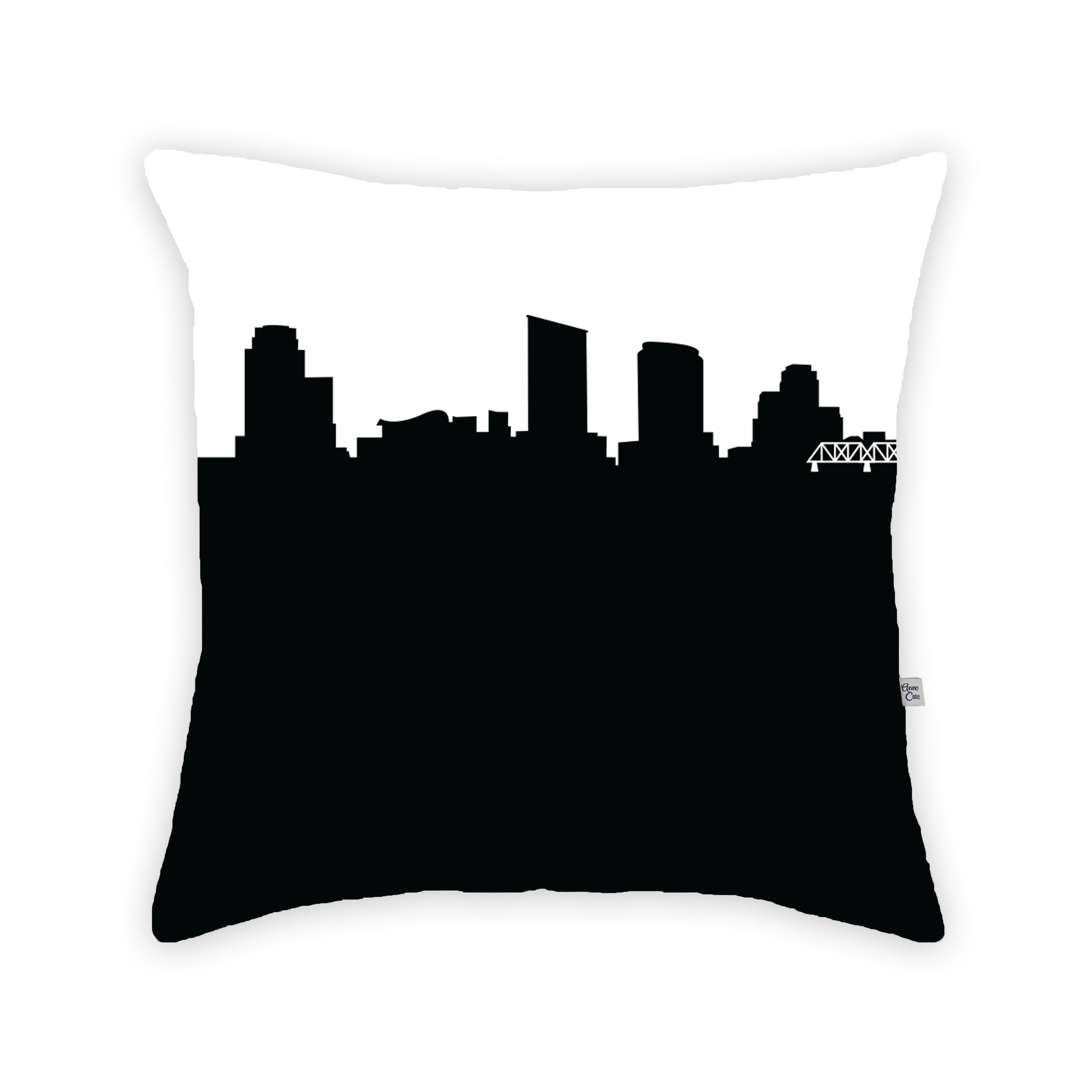 Skyline Large Throw Pillow