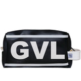 GVL (Gainesville) City Abbreviation Travel Dopp Kit Toiletry Bag