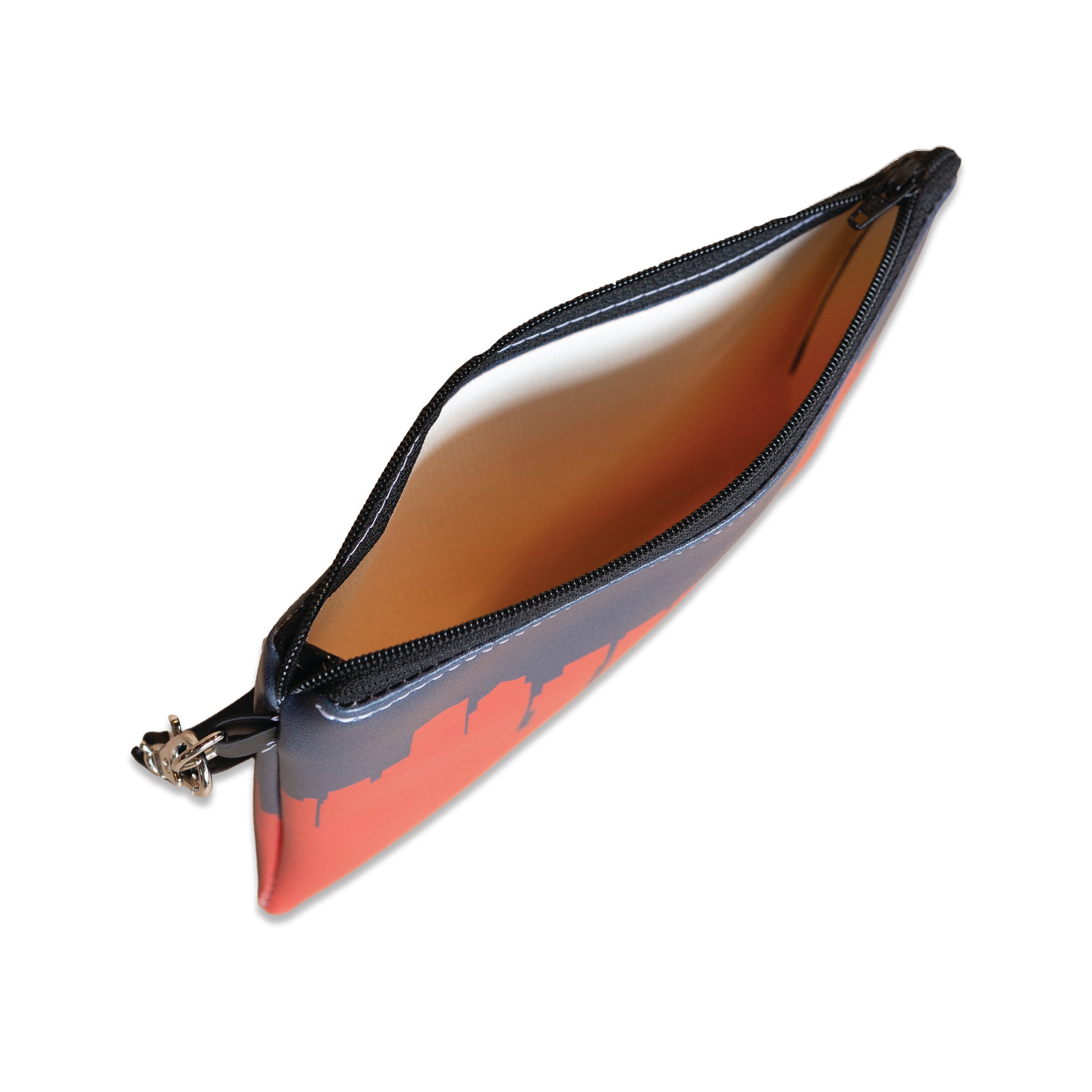 City Skyline Silhouette Team Colored Baseball Ballpark Approved Game Day Wristlet - Anne Cate - MLB Approved Size, Stadium Regulation Purse - Baseball Bag