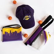 Basketball Arena Clear Stripe Game Day Fanny Pack