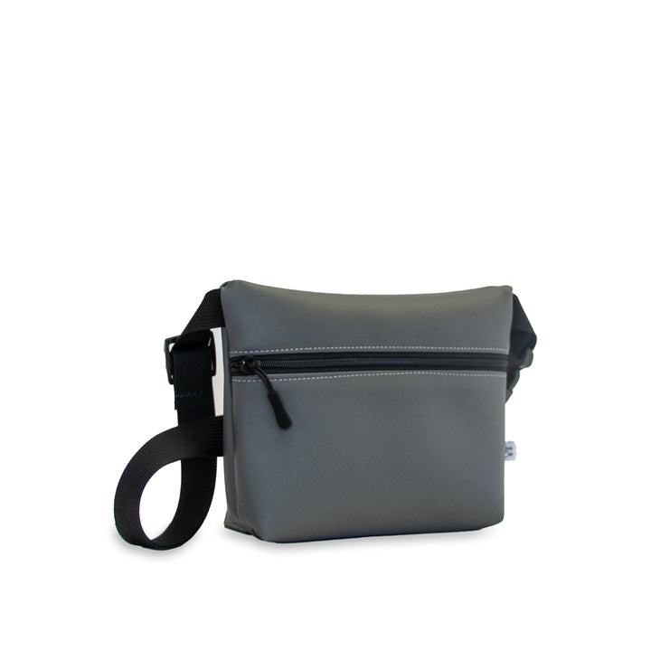 Gray Belt Bag Fanny Pack