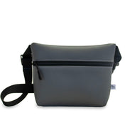 Gray Belt Bag Fanny Pack - Anne Cate