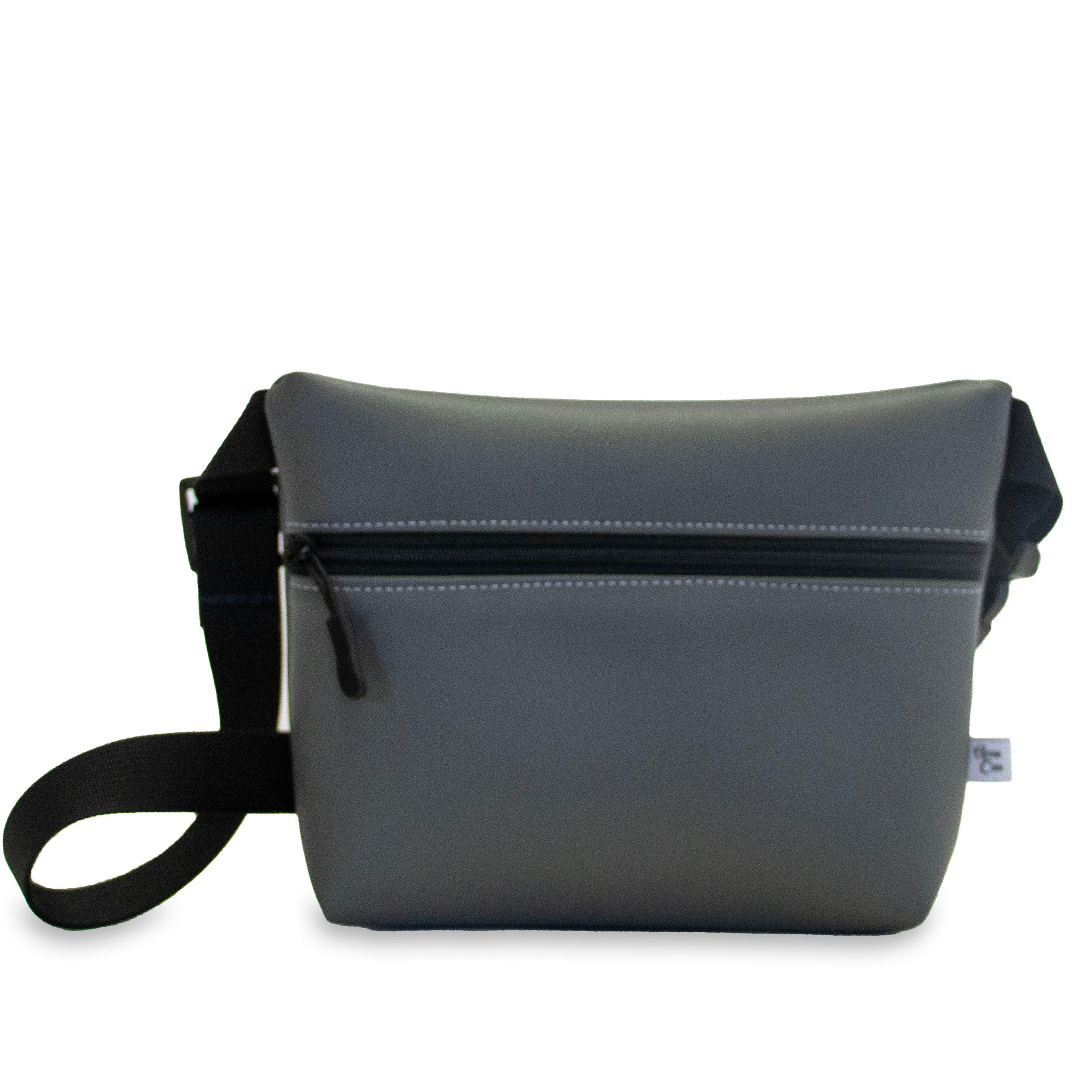 Gray Belt Bag Fanny Pack - Anne Cate
