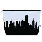Hong Kong China Skyline Cosmetic Makeup Bag
